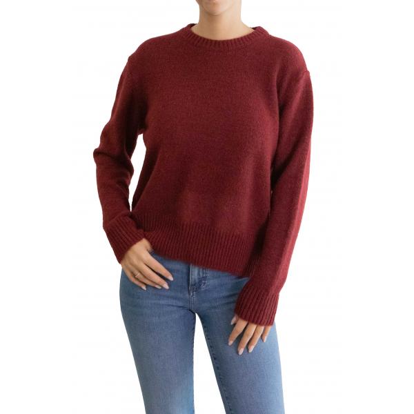 Maglioncino girocollo tinta unita 